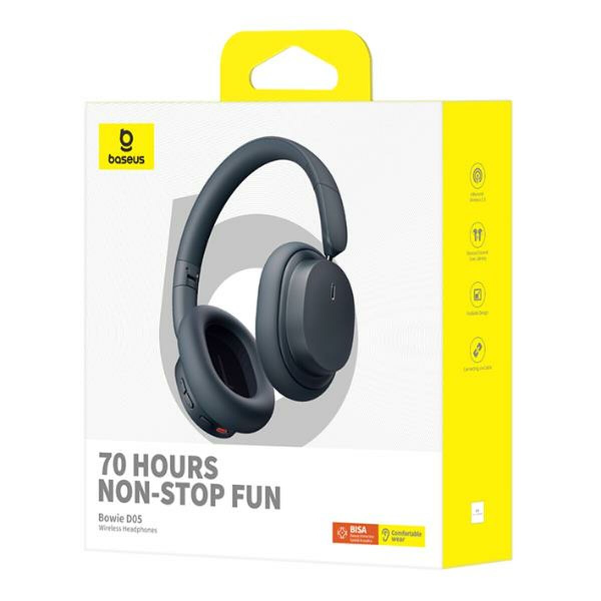 Sluchátka s Bluetooth Baseus
